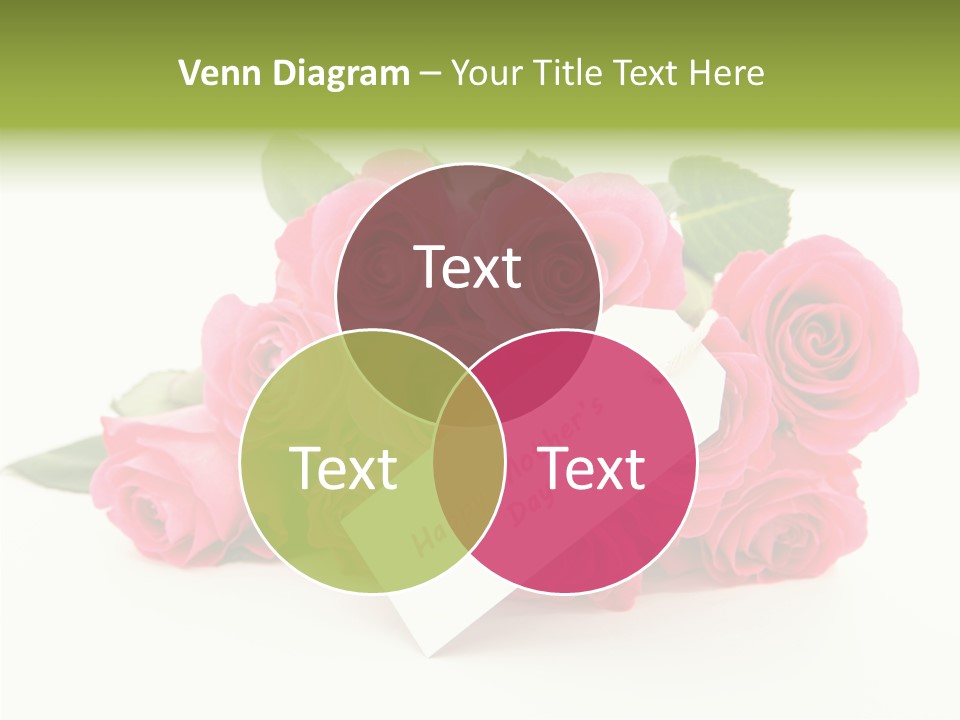 Blossom Greeting Freshness PowerPoint Template