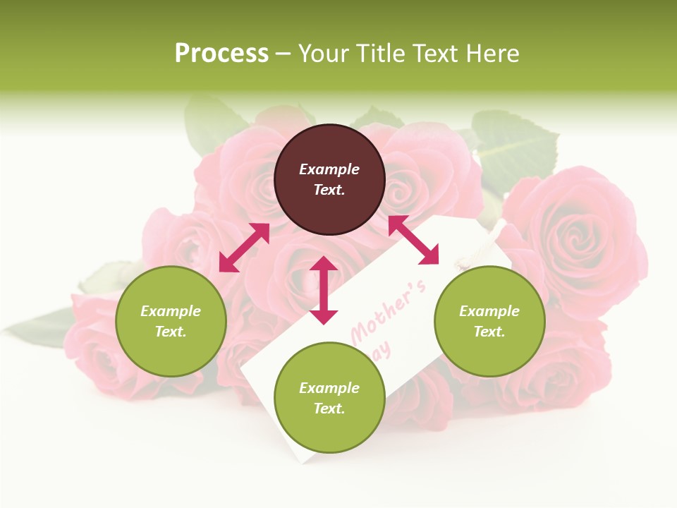 Blossom Greeting Freshness PowerPoint Template