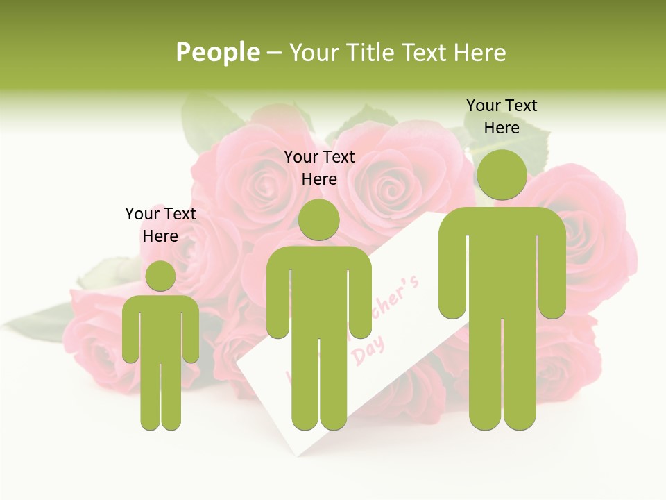 Blossom Greeting Freshness PowerPoint Template