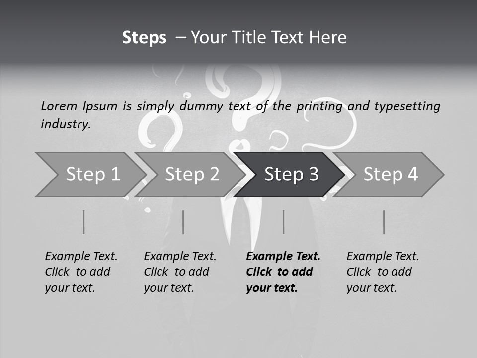 Success Boss Dreaming PowerPoint Template