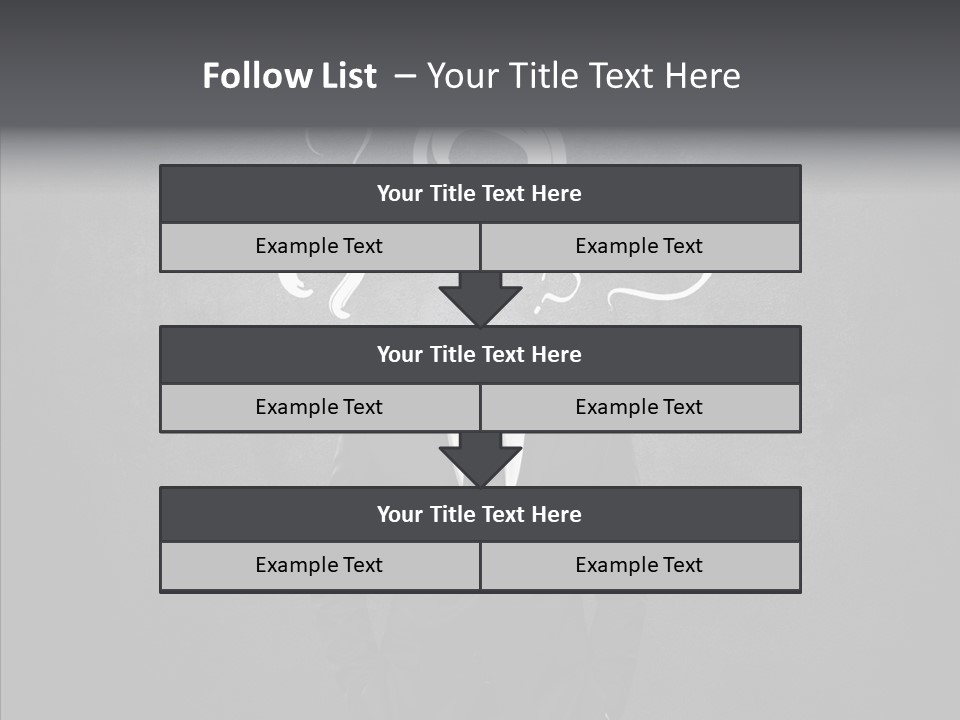 Success Boss Dreaming PowerPoint Template
