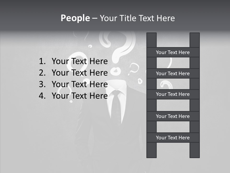 Success Boss Dreaming PowerPoint Template