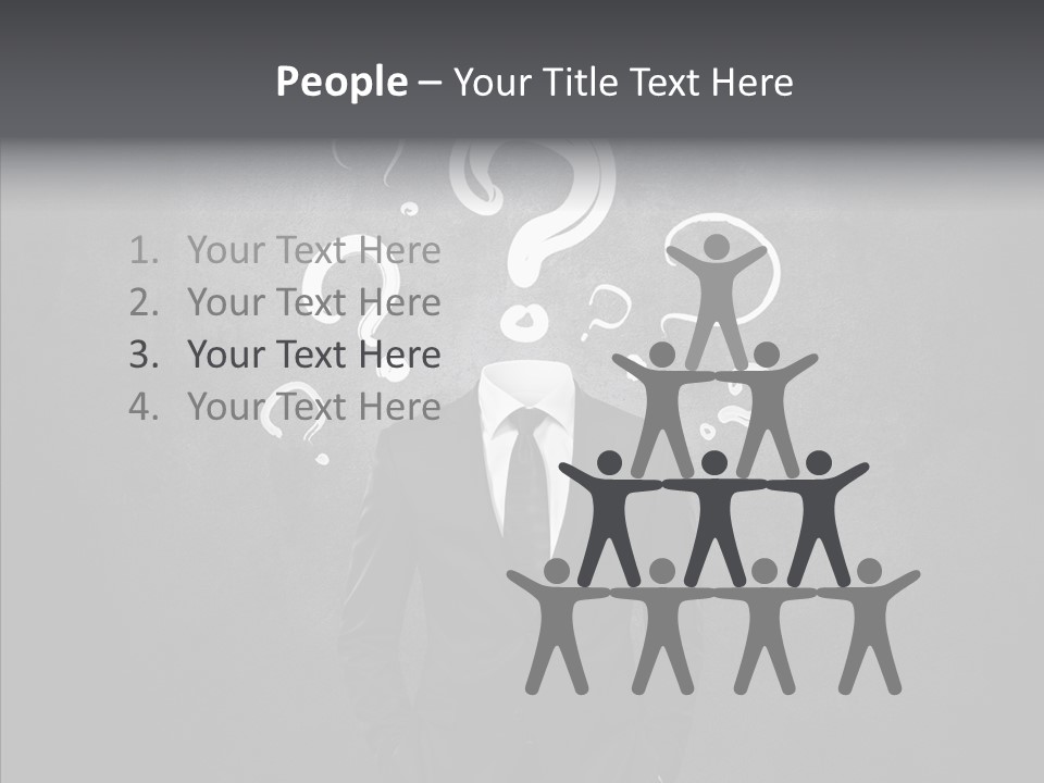 Success Boss Dreaming PowerPoint Template