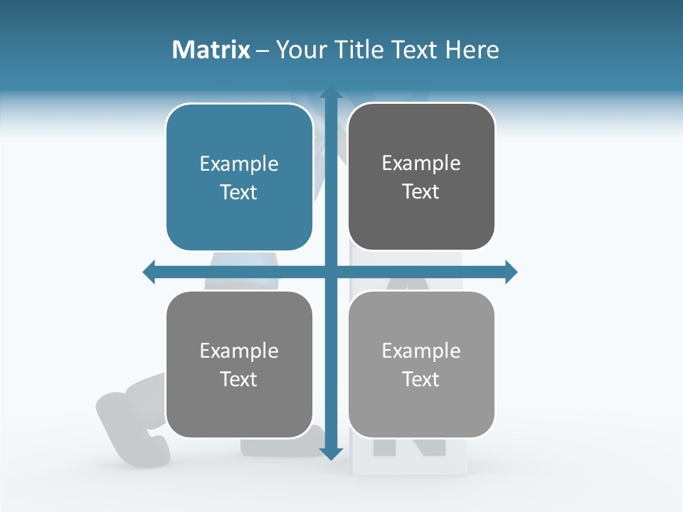Businessman Trust Plan PowerPoint Template