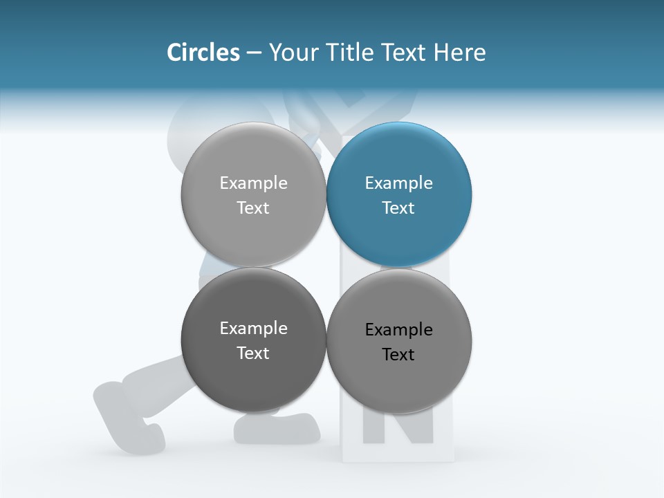 Businessman Trust Plan PowerPoint Template