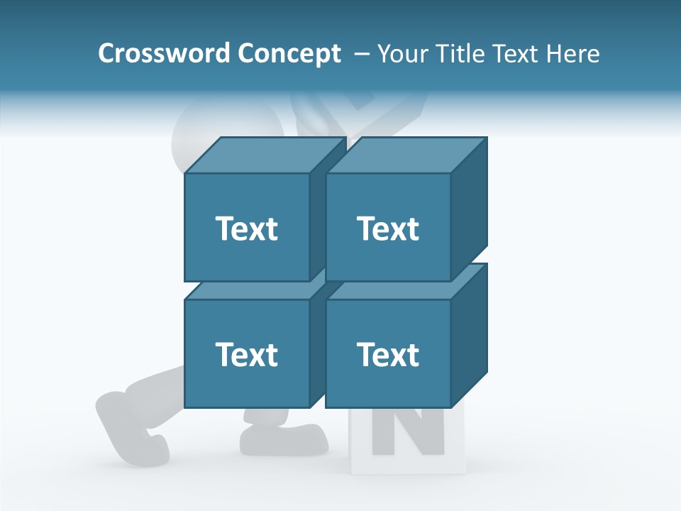 Businessman Trust Plan PowerPoint Template