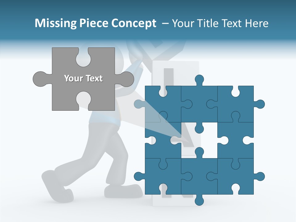 Businessman Trust Plan PowerPoint Template