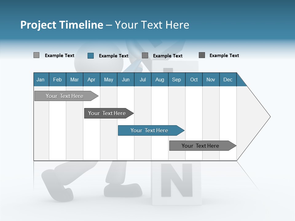 Businessman Trust Plan PowerPoint Template