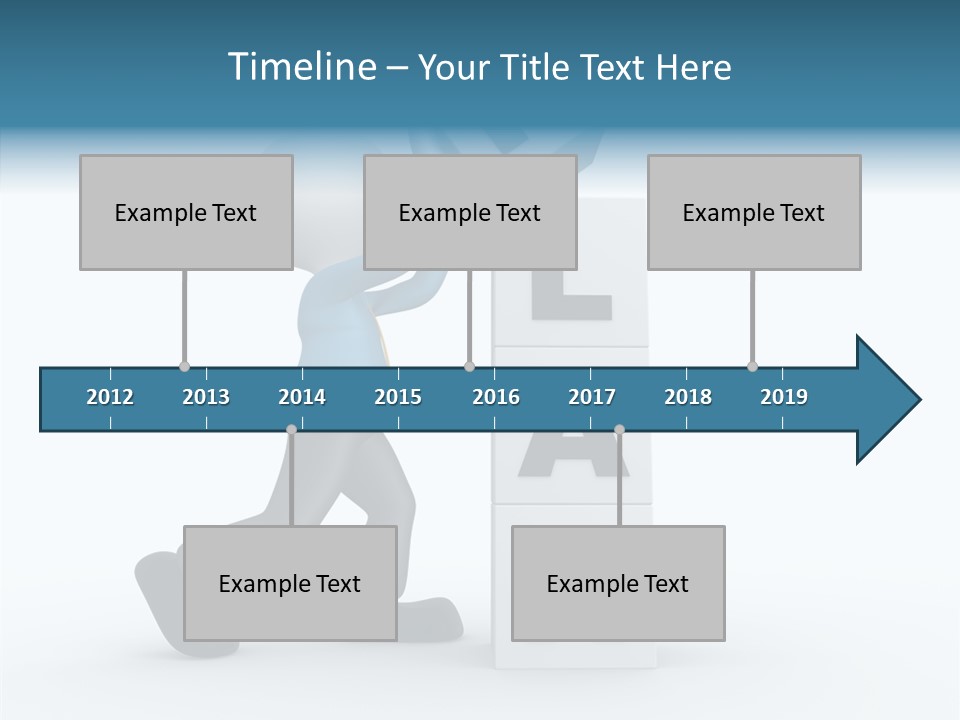 Businessman Trust Plan PowerPoint Template
