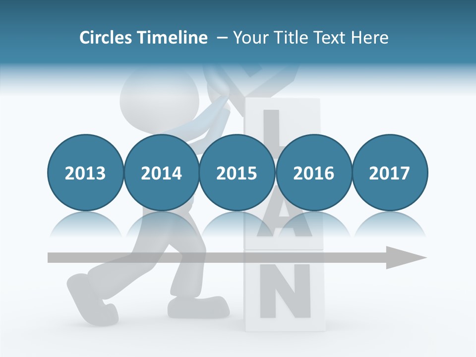 Businessman Trust Plan PowerPoint Template