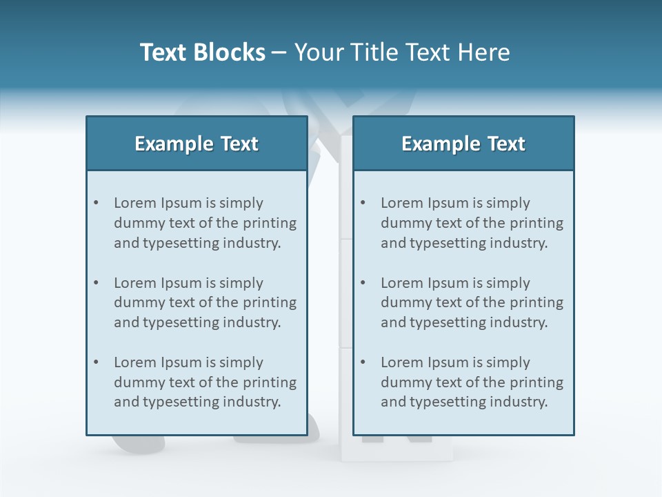 Businessman Trust Plan PowerPoint Template