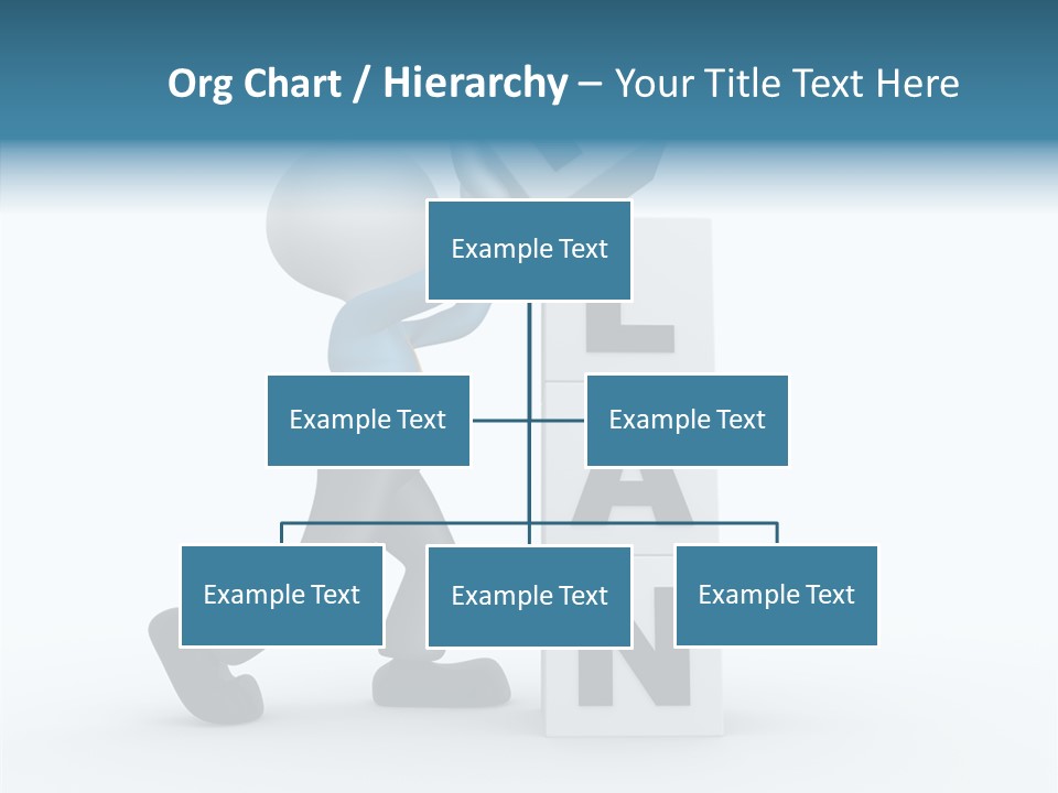 Businessman Trust Plan PowerPoint Template