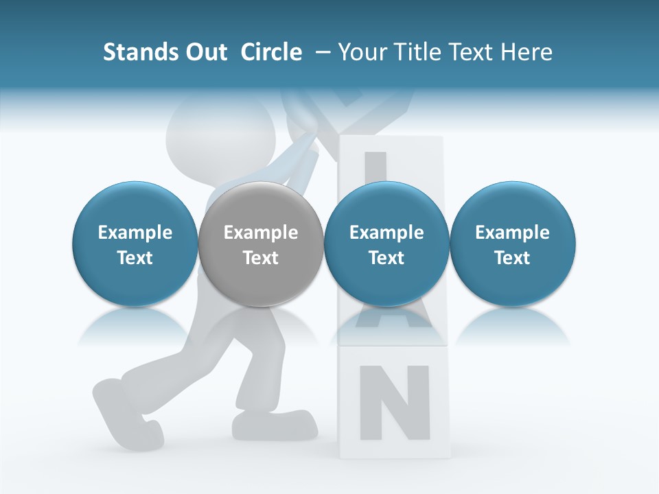 Businessman Trust Plan PowerPoint Template