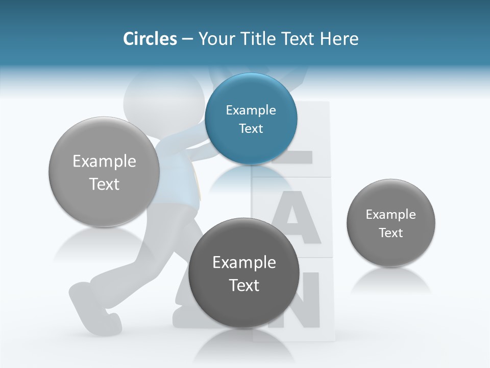 Businessman Trust Plan PowerPoint Template