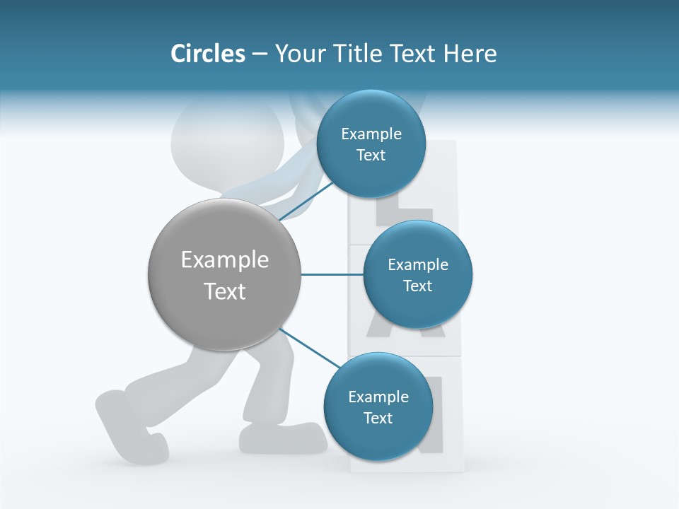 Businessman Trust Plan PowerPoint Template