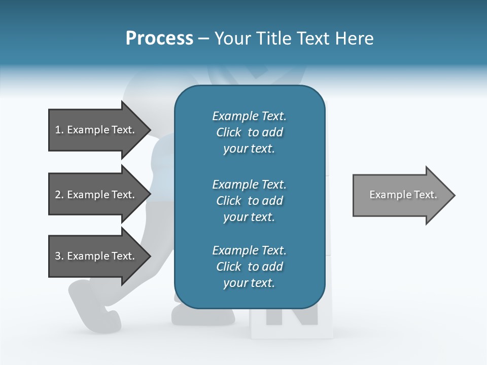 Businessman Trust Plan PowerPoint Template