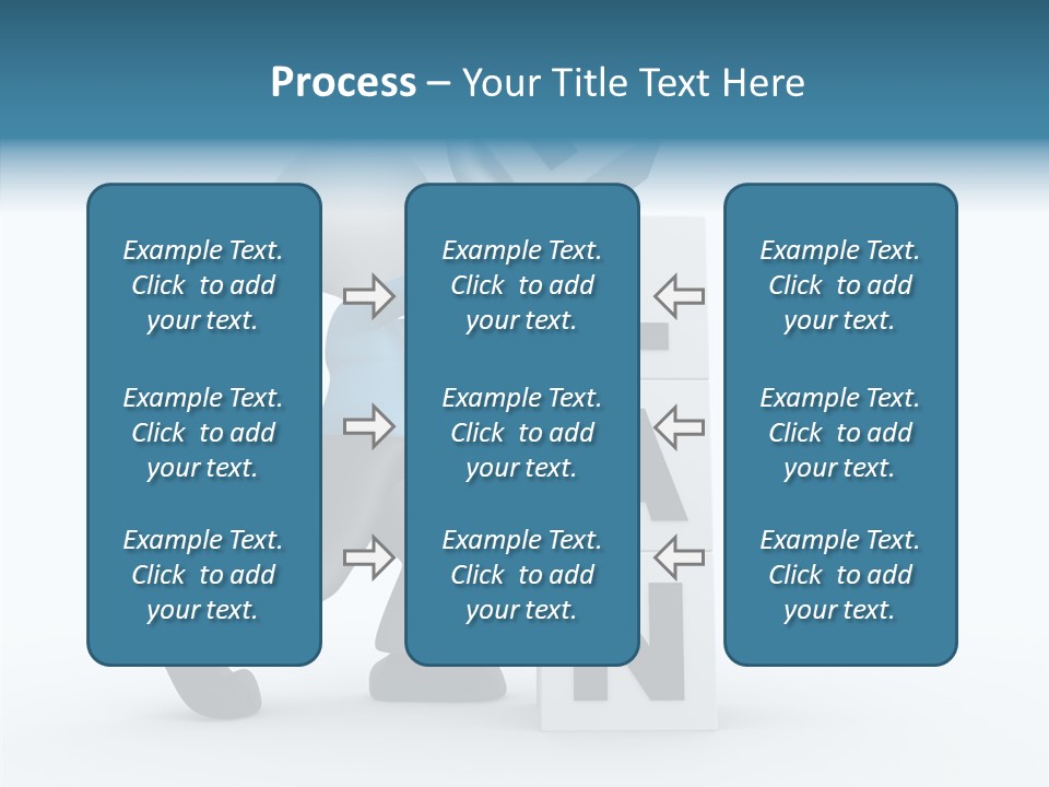Businessman Trust Plan PowerPoint Template