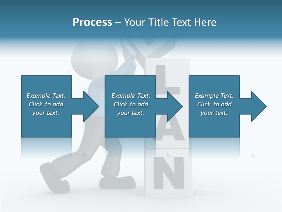 Businessman Trust Plan PowerPoint Template