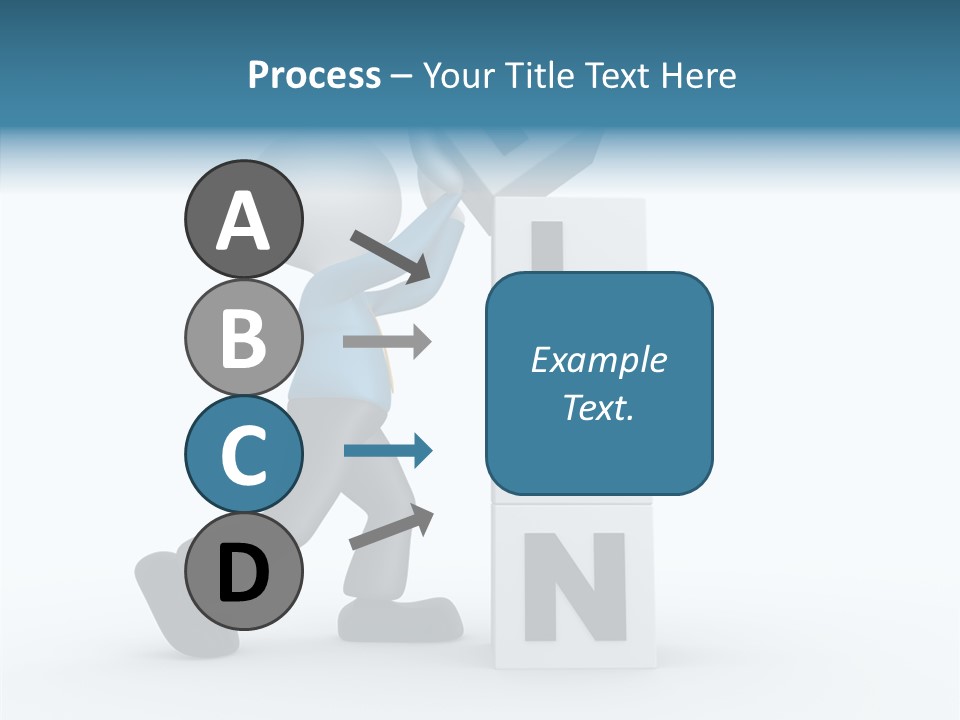 Businessman Trust Plan PowerPoint Template