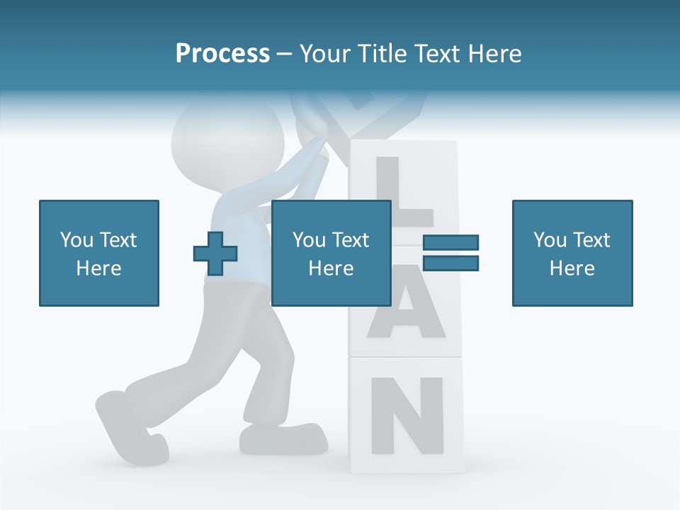 Businessman Trust Plan PowerPoint Template