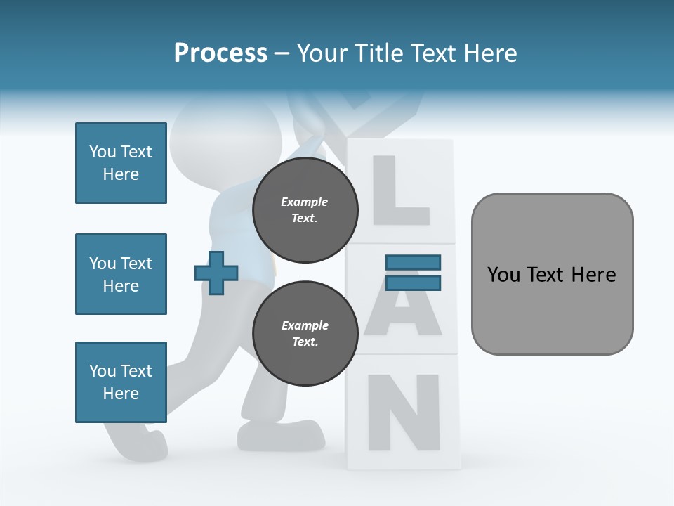 Businessman Trust Plan PowerPoint Template
