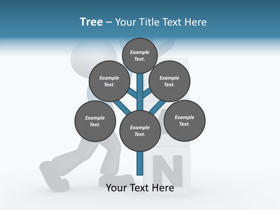 Businessman Trust Plan PowerPoint Template