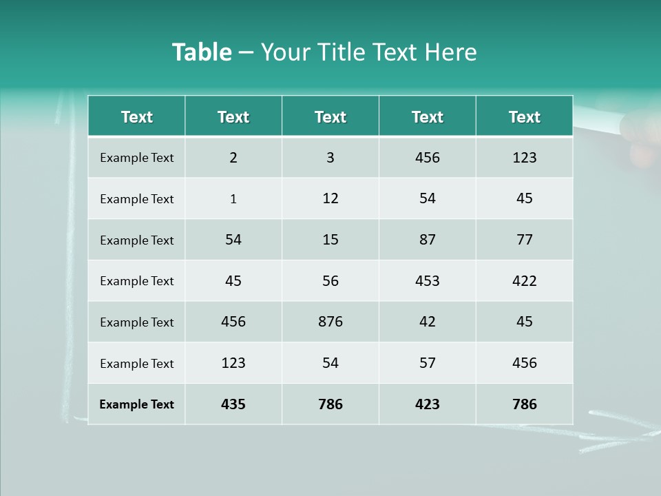 Analysis Background Direction PowerPoint Template