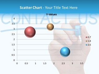 Communicate Hand Reply PowerPoint Template