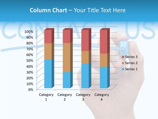 Communicate Hand Reply PowerPoint Template