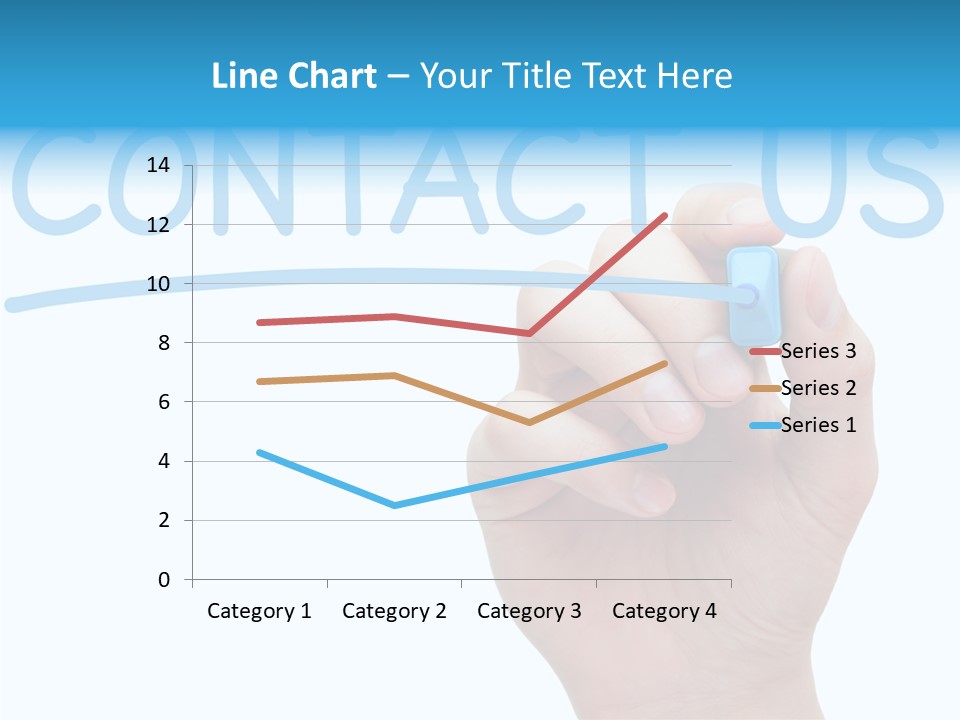 Communicate Hand Reply PowerPoint Template