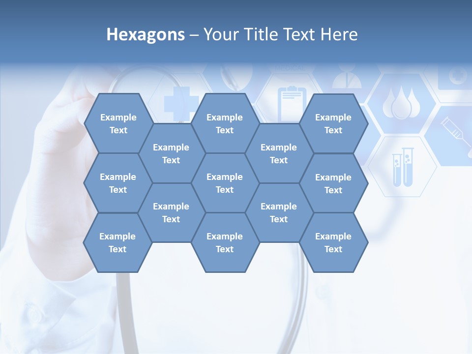Press Medic Symbol PowerPoint Template