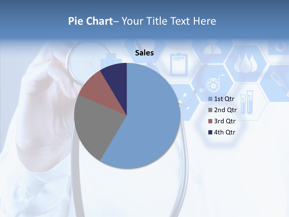 Press Medic Symbol PowerPoint Template