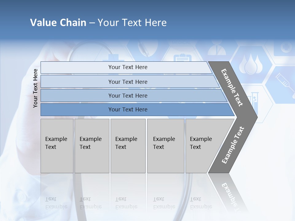 Press Medic Symbol PowerPoint Template