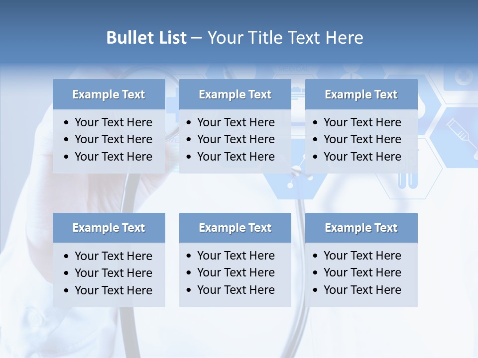 Press Medic Symbol PowerPoint Template