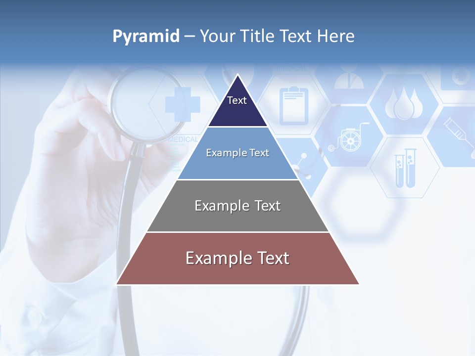 Press Medic Symbol PowerPoint Template