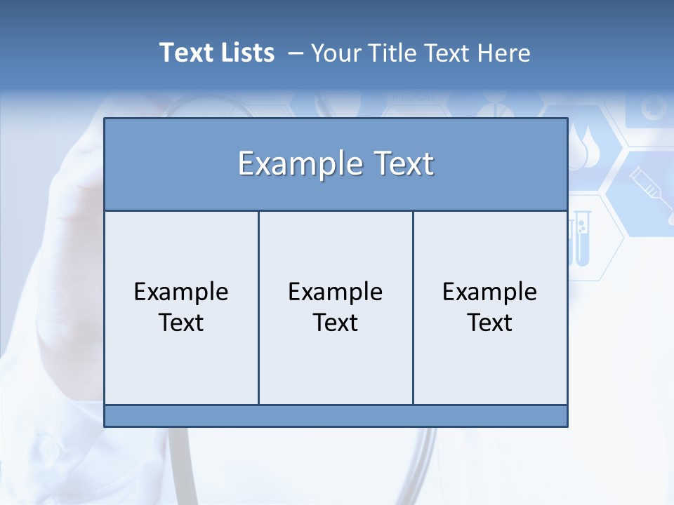Press Medic Symbol PowerPoint Template