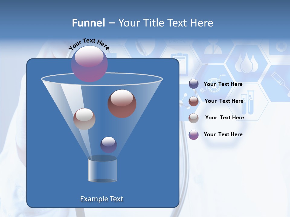 Press Medic Symbol PowerPoint Template