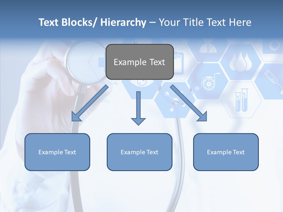 Press Medic Symbol PowerPoint Template