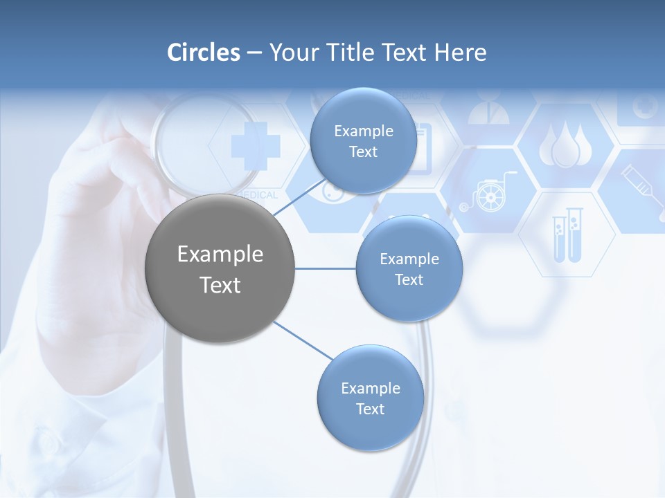 Press Medic Symbol PowerPoint Template