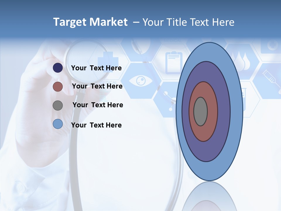 Press Medic Symbol PowerPoint Template