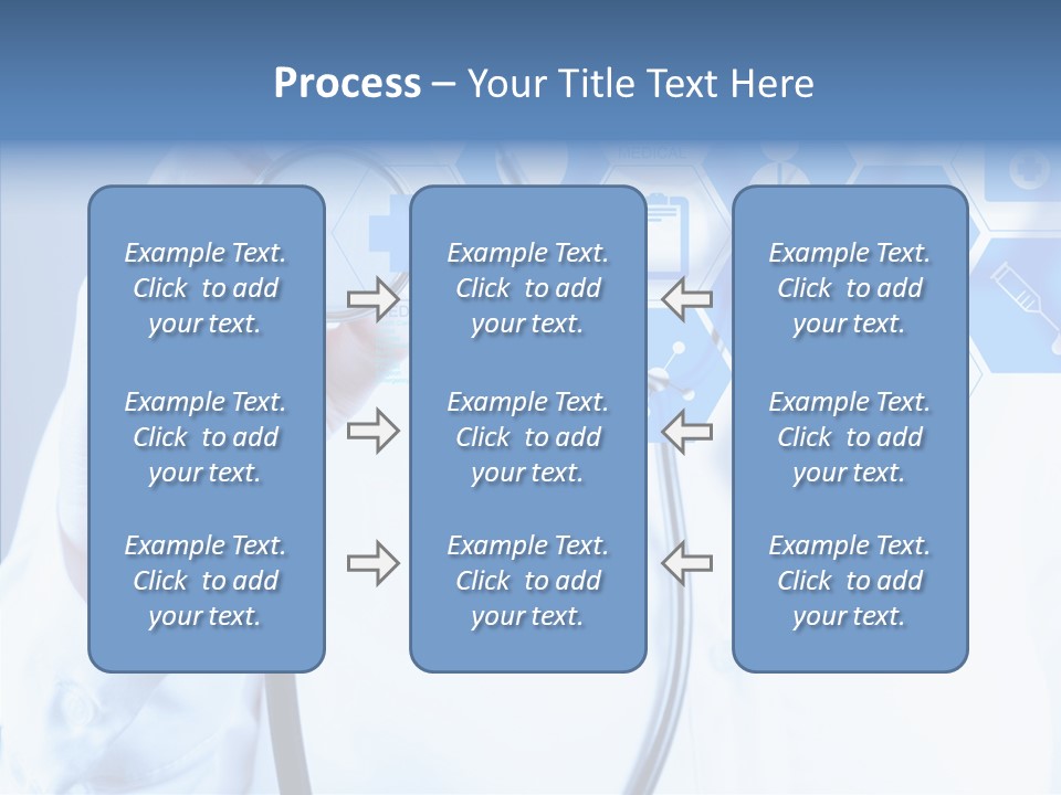 Press Medic Symbol PowerPoint Template