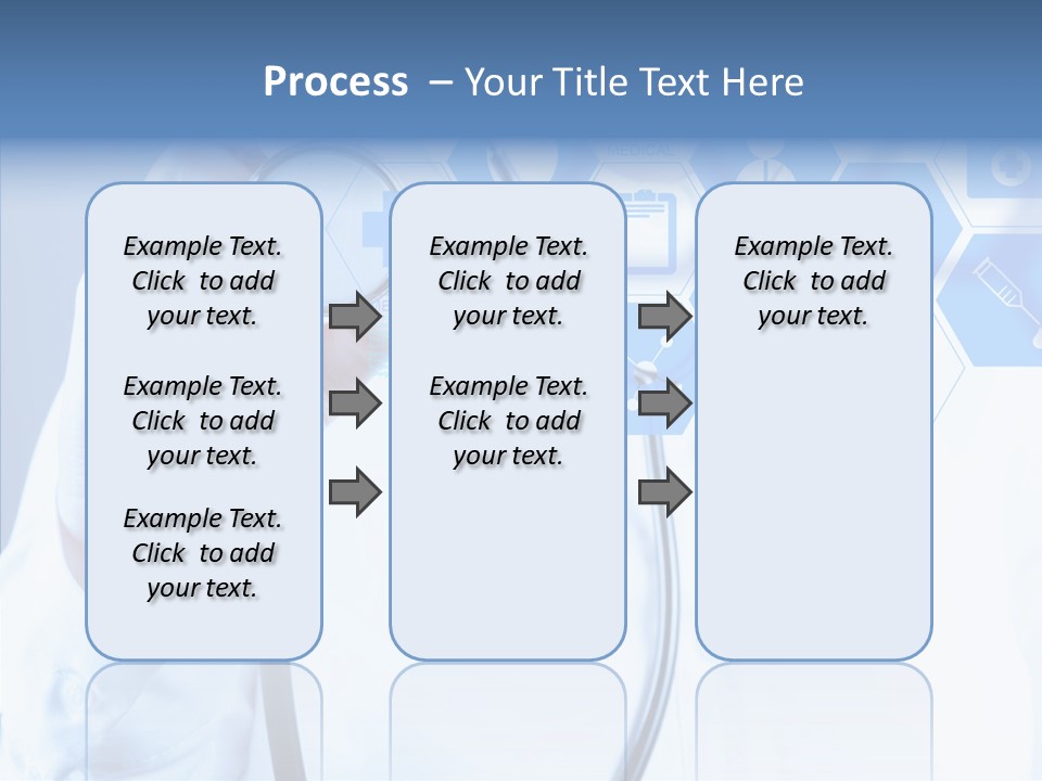 Press Medic Symbol PowerPoint Template