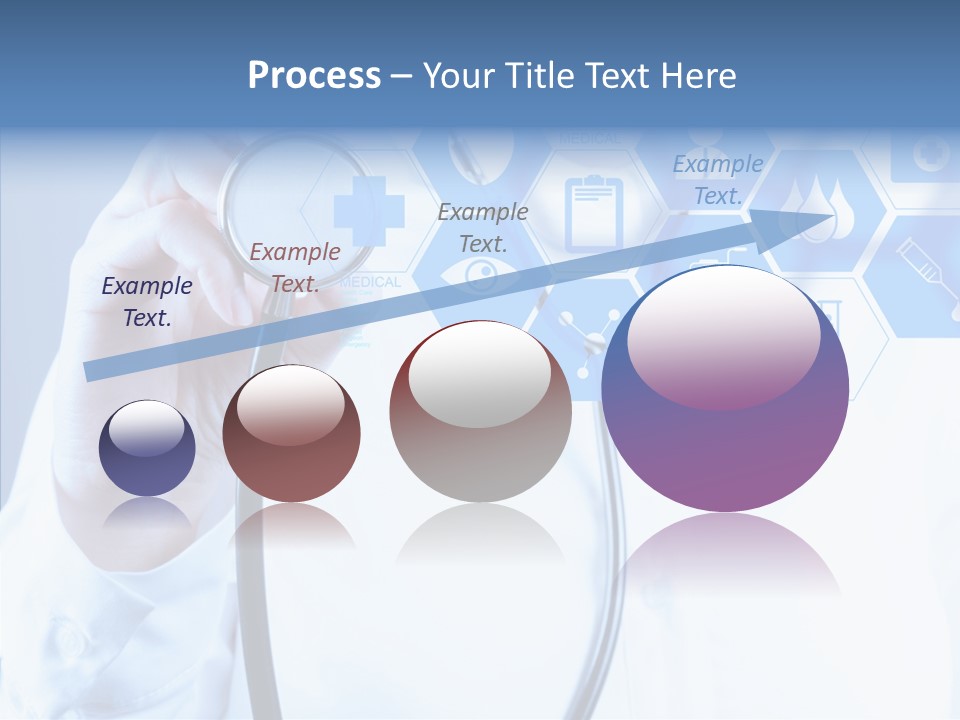 Press Medic Symbol PowerPoint Template