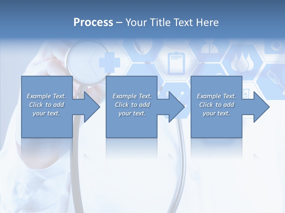 Press Medic Symbol PowerPoint Template
