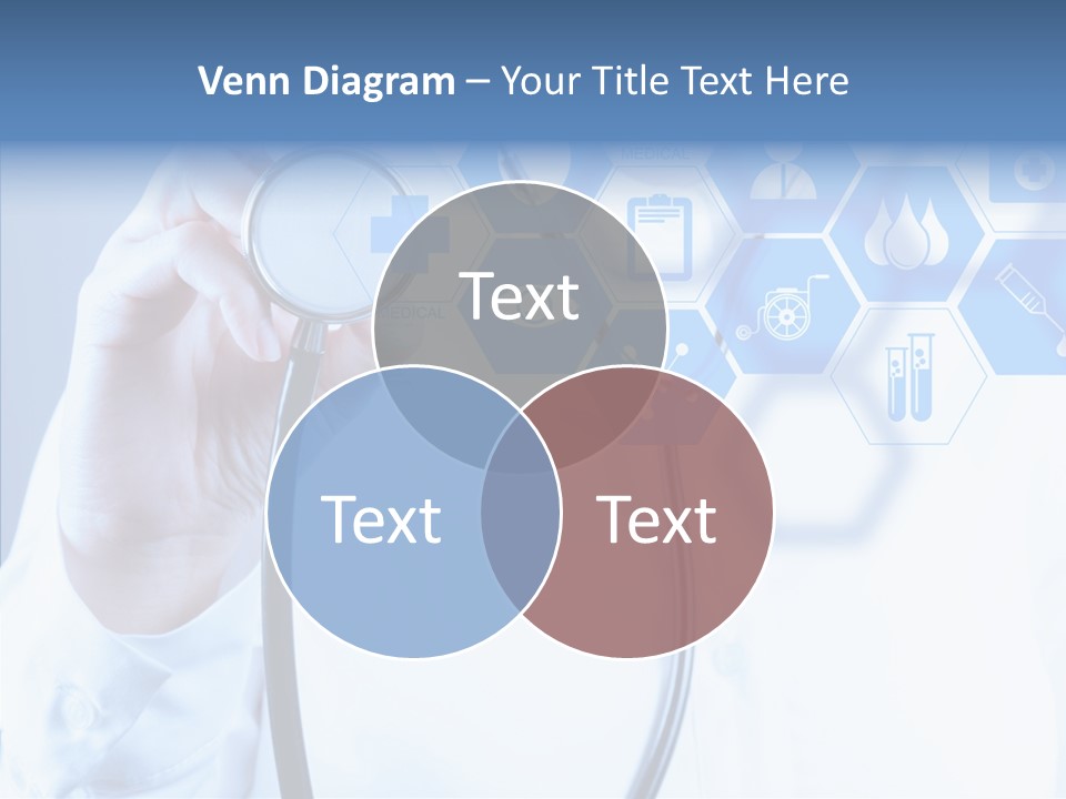 Press Medic Symbol PowerPoint Template