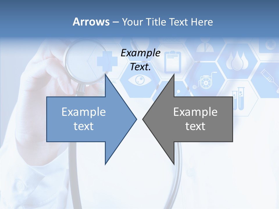 Press Medic Symbol PowerPoint Template