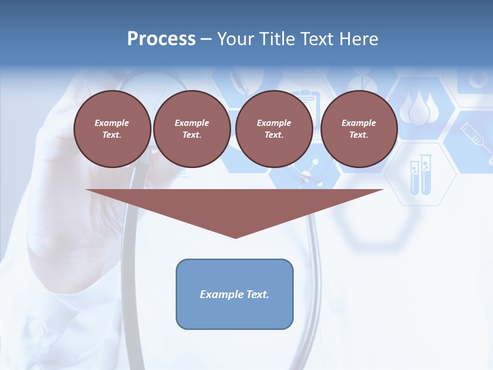 Press Medic Symbol PowerPoint Template