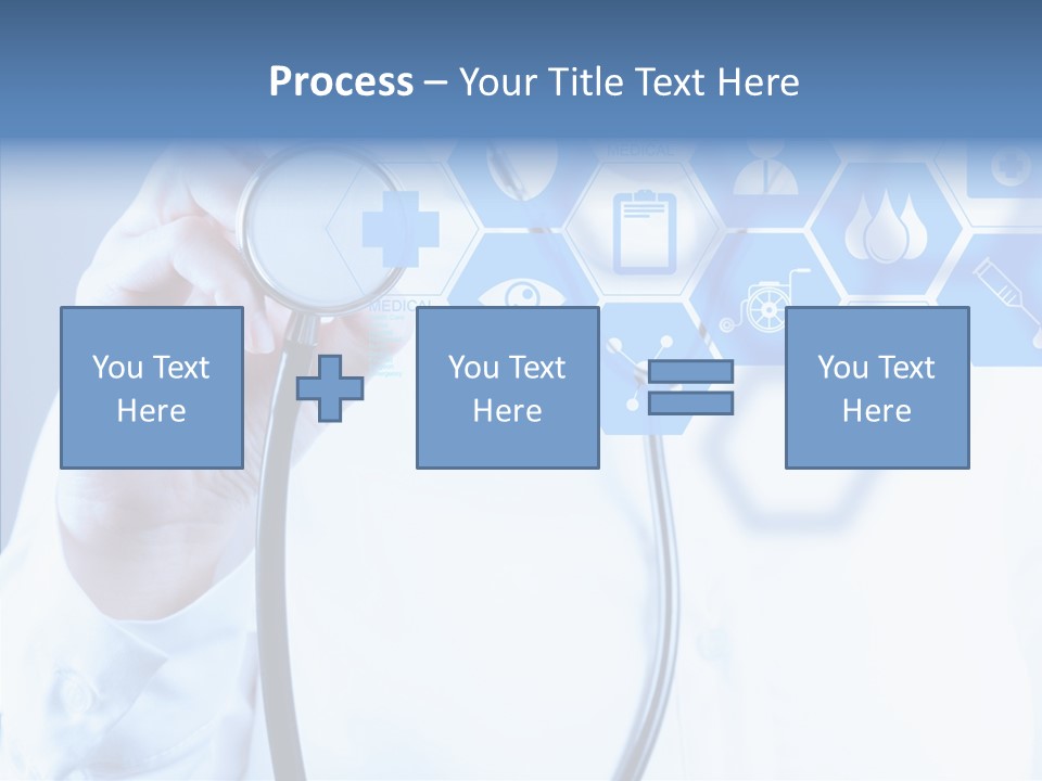Press Medic Symbol PowerPoint Template
