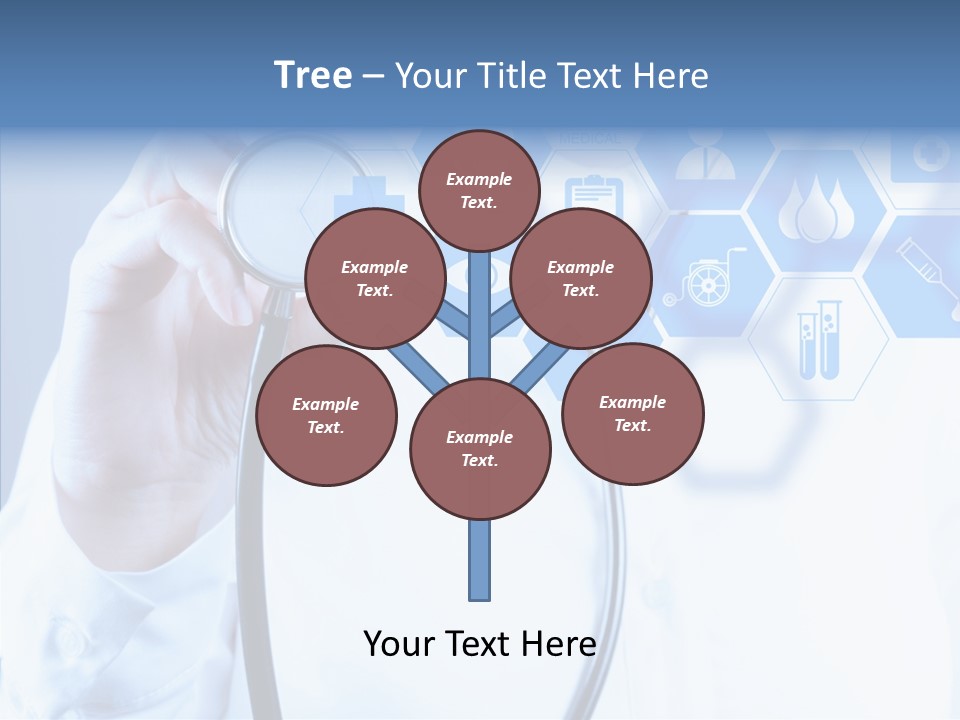 Press Medic Symbol PowerPoint Template