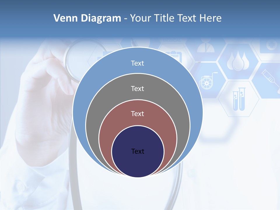 Press Medic Symbol PowerPoint Template